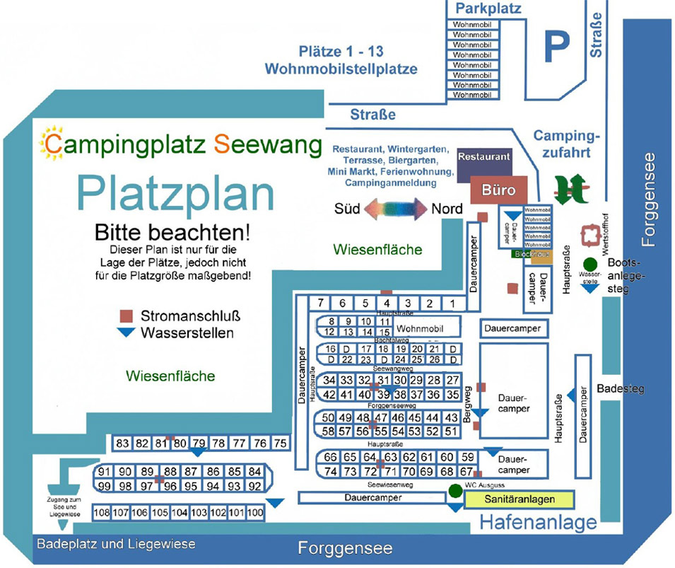 Platzplan